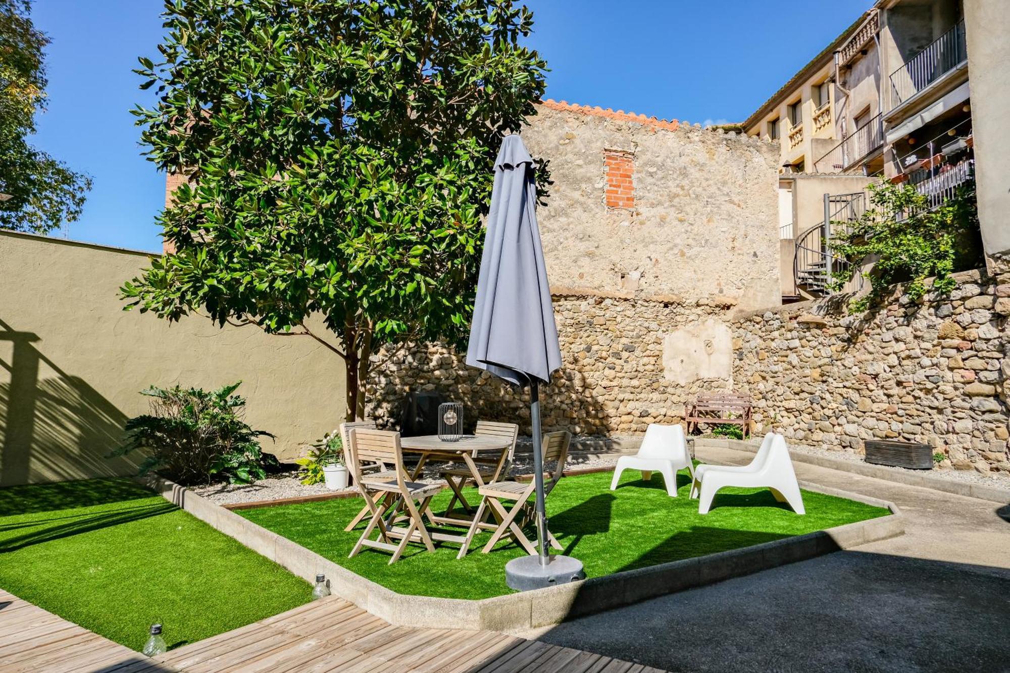 Ferienwohnung Cal Capo Alojamiento Con Jacuzzi Besalú Exterior foto