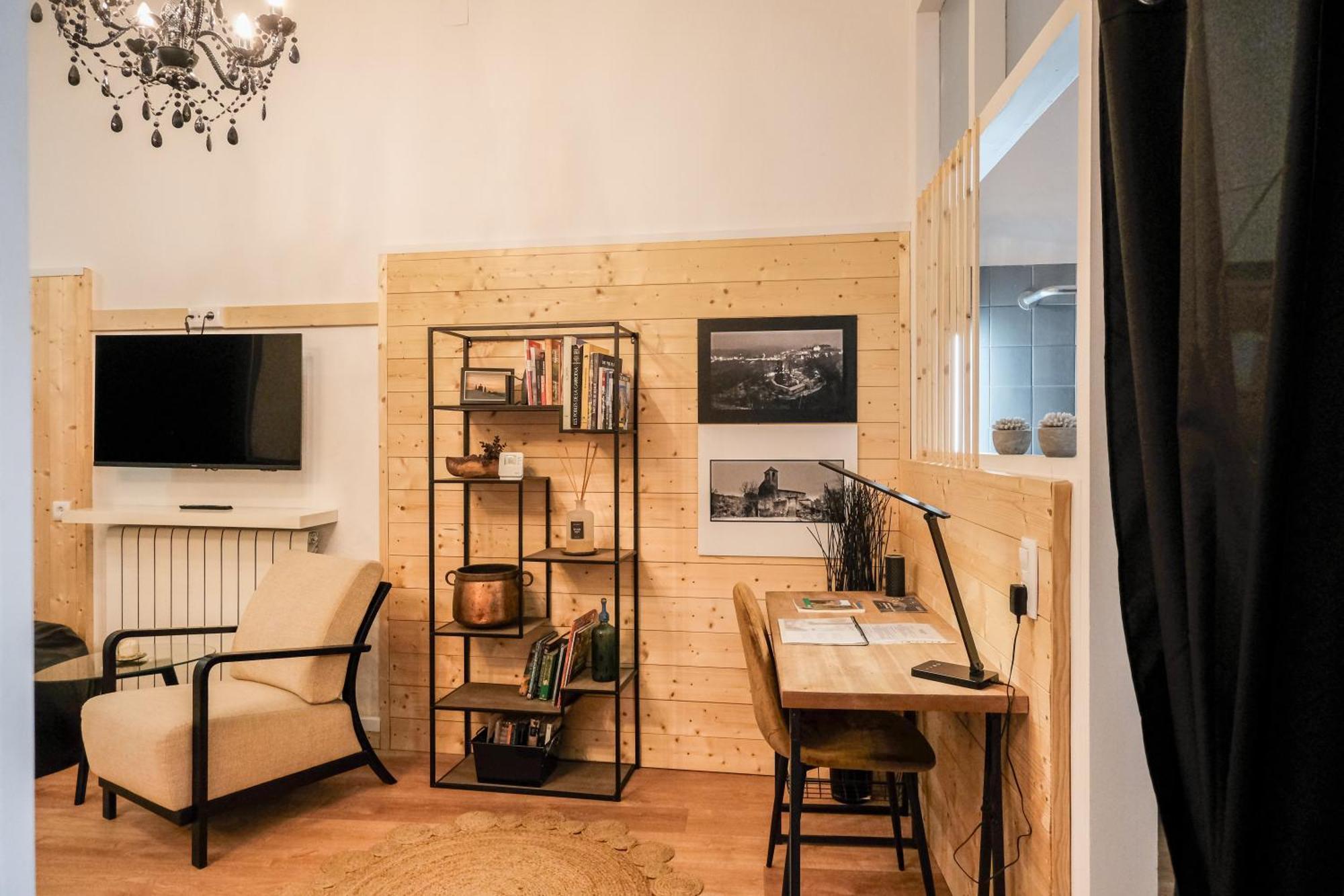 Ferienwohnung Cal Capo Alojamiento Con Jacuzzi Besalú Exterior foto