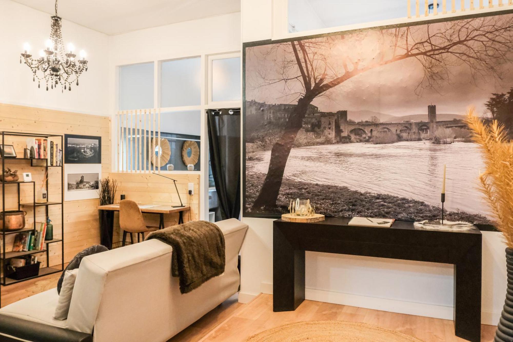 Ferienwohnung Cal Capo Alojamiento Con Jacuzzi Besalú Exterior foto